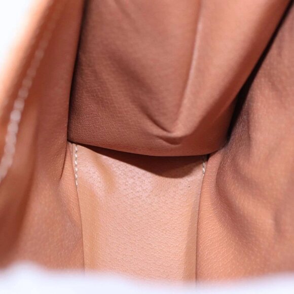 CELINE Macadam Canvas Hand Bag 2way Beige Auth 84755 - Picture 12 of 16